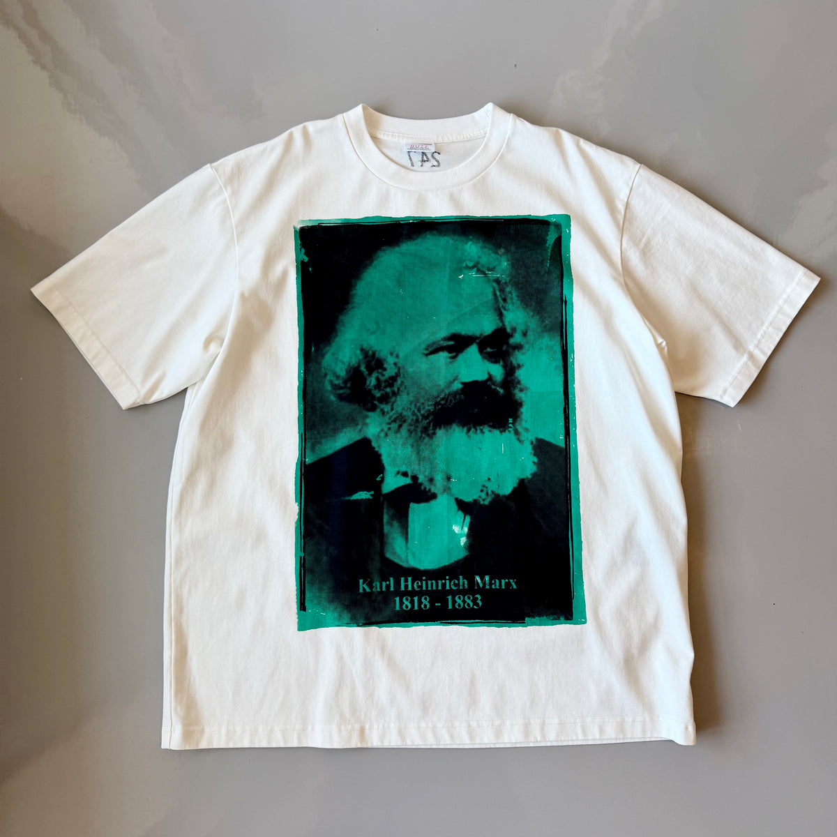 Marx Tee (NBR26SSST-4) WHT/BLK/GRN – NEUTRAL Buzz Reaction