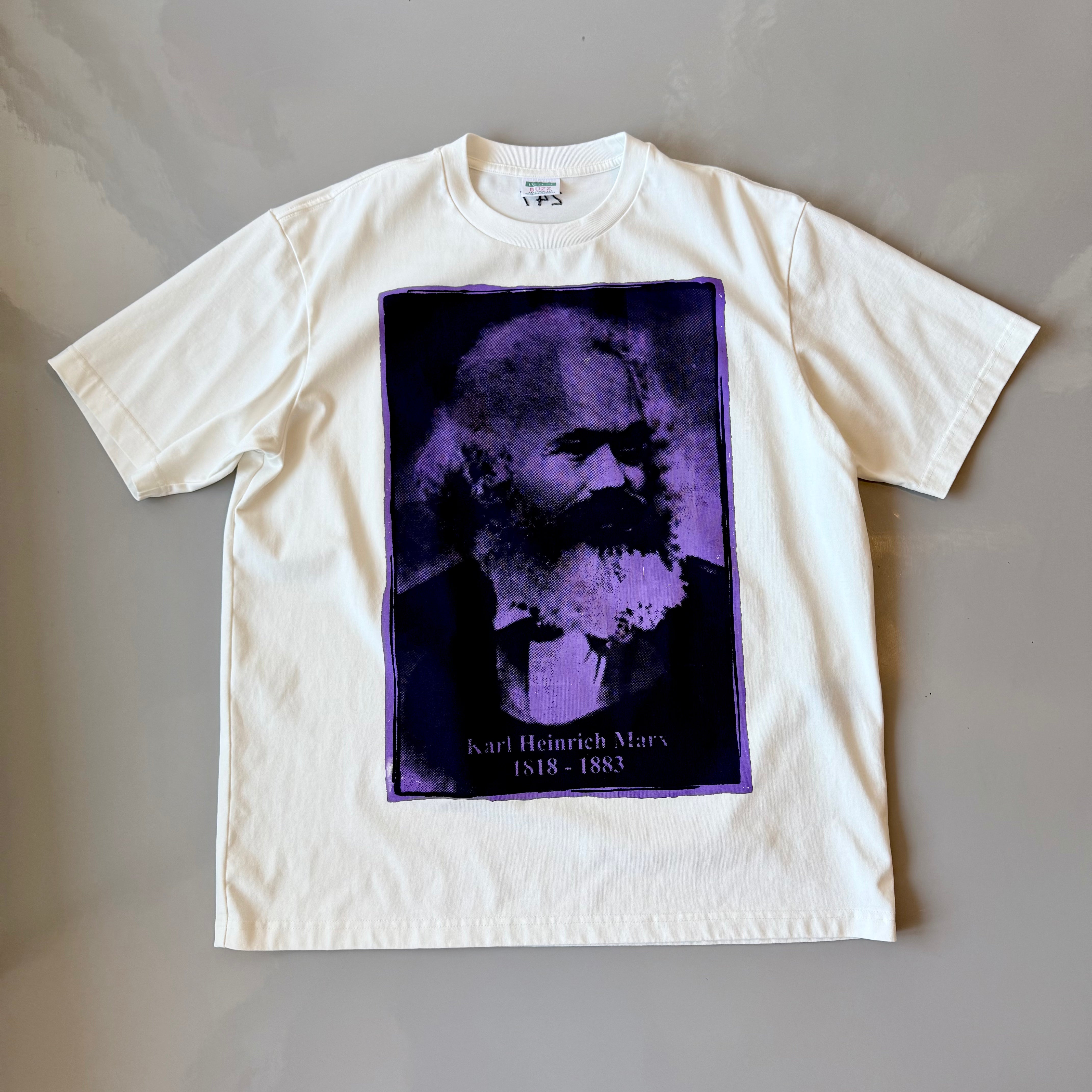 Marx Tee (NBR26SSST-4) WHT/BLK/PPL – NEUTRAL Buzz Reaction